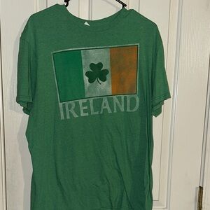 Emerald Green Ireland Clover Tee